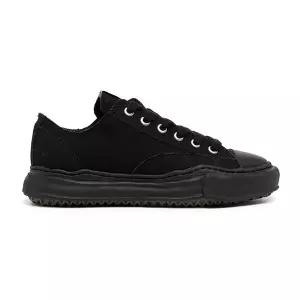 미하라야스히로 피터슨 캔버스 스니커즈 A01FW702 BLACK BLACK