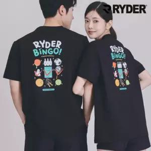 라이더 티셔츠 2026RC-3 남녀공용 코튼라이크 배드민턴 반팔 상의 오남스포츠