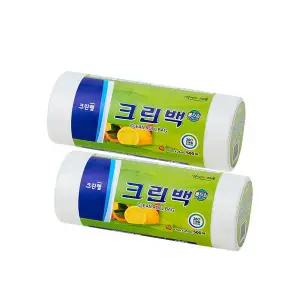 1+1 크린랩 크린 롤백 대용량 25x35 (중) 500매 (총1000매)