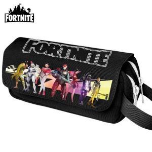 Fortnite 연필 가방 케이스 대용량 방수 휴대용 주머니 사무용품