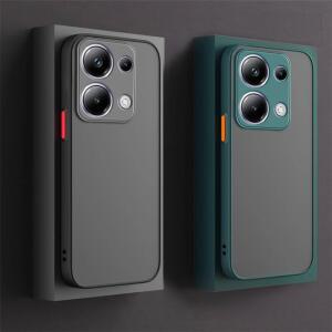 Xiaomi POCO C65 C61 X6 F5 X5 M6 Pro 4G Capas 하드 커버 갑옷 클리어 케이스 F3 충격 방지 소프트 범퍼 PC 매트 TPU