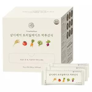 트리밀데이즈 삼시세끼 하루선식 30p 900g 1개 식사 외식 정식 중식 집밥 즉석요리