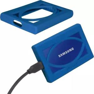 삼성 T7 터치 휴대용 SSD용 올트래블 실리콘 범퍼 슬리브 - 1TB 2TB 500GB USB 3.2 외장 솔리드 스테이트