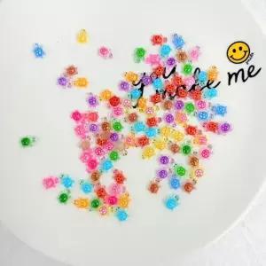 지퍼백 키링 DIY 행운의 초미니 거북이 파츠 100개입