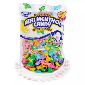미니 멘톨 슈가프리 캔디 1kg 1개