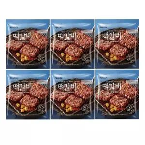 피코크 떡갈비 450g 6팩 신세계푸드