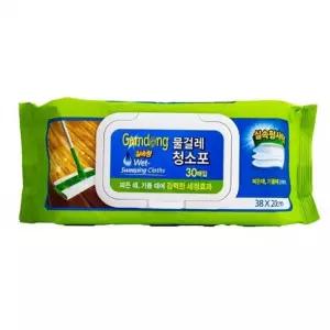 물걸레청소포 청소티슈 30매 대형 실속형 바닥청소티슈 실속형청소용품 바닥청소용물티슈