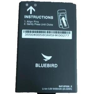 블루버드 EF500, EF500R, EF501, EF501R 바코드 스캐너용 교체 배터리 3.8V 6400mAh |   BAT-EF500_S, BAT-