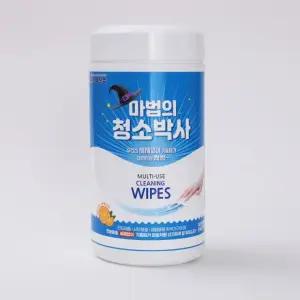 마법의 청소박사 1714 원통(200매)/물티슈 모니터티슈/재입고