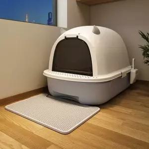 고양이 사막화화장실 화장실 풀커버 배변통 배변
