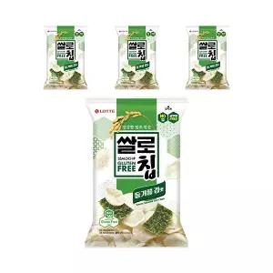[소비기한 임박] 쌀로칩 들기름 김맛 100g, 4개