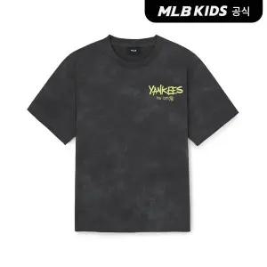 [MLB키즈](공식)26SS 스트릿 바크&바니 타이다이 DTP 티셔츠 NY (Charcoal) 7ATSB3163-50CCS