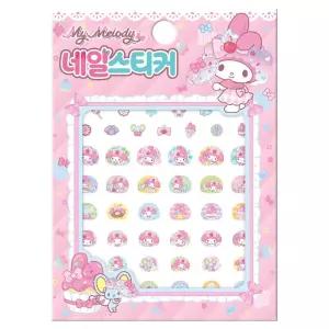 학산문화사 스티커 산리오캐릭터즈 마이멜로디 네일스티커 스낵 스윗/깜찍한/아트/행사/재미있는/만화/키즈