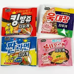 라면지우개3탄_24개입 지우개 지우개뽑기 랜덤지우개 핑크풋지우개