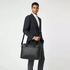 휴고보스 HUGO BOSS 26SS STACK LOGO BRIEFCASE 50547428-001) 스택 로고 서류 케이스)