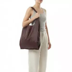 OUR LEGACY 26SS GROCERY BAG CARMINE NYLOGUARD GRID A2268GCN)