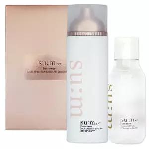 숨37도 선 어웨이 멀티 이펙트 선블럭 에이디 증량 기획세트