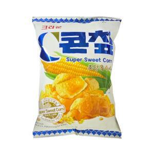 크라운 콘칩 초당옥수수70g 16개