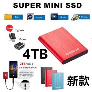 고속 전송 솔리드 스테이트 하드 디스크 SSD 2T 4T 8T 모바일 2.5 인치 USB3.0