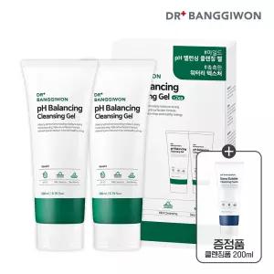 [롯데단독구성]  pH밸런싱 클렌징 젤 200mlx2 +클렌징폼 정품 추가증정