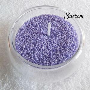 둥근 알갱이 진주 왁스 DIY 양초 만들기 재료 모래 그림 수제 용품 컬러 500g