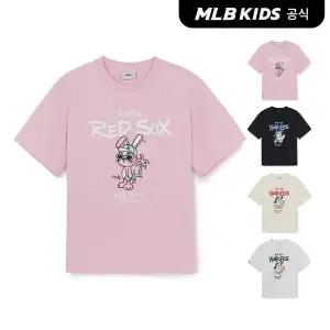 [MLB키즈](공식)26SS 스트릿 바크&바니 썸머 아트웍 티셔츠 (4color)7ATSB4963