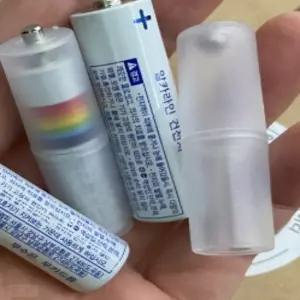 배터리 변환 홀더 AAA TO AA 배터리아답터 건전지변환홀더 건전지어댑터