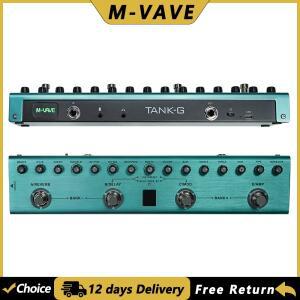 M-VAVE Tank-G 기타 멀티 이펙트 페달 충전식 9 프리앰프 슬롯 36 프리셋 3 모듈레이션/딜레이/리버브 8 IR