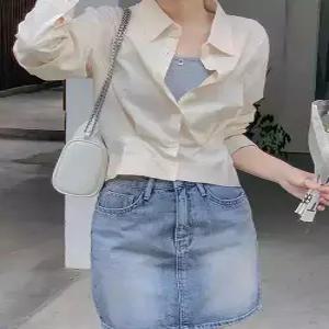 [루엣] MADE 린넨 핀턱 긴팔 셔츠 자켓