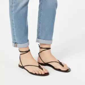 드래곤디퓨전 26SS ROPE SANDAL 5108-BLACK) 로프 샌들)