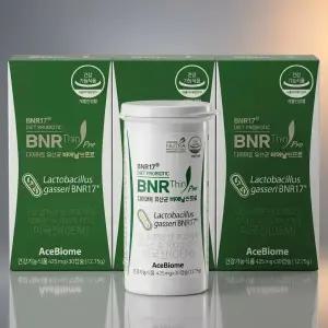 BNR17 비에날씬 프로 다이어트 유산균 425mg 30캡슐 3개
