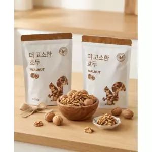 산과들에 4분의1태호두 400g 2봉 총 800g 더 고소한 미국 캘리포니아산 프리미엄 호