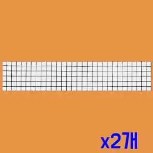 TBZ 주방 간편 오염방지 시트지(3Mx60cm) (체크) x2개