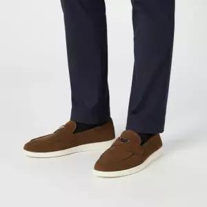 프라다 PRADA 26SS 삼각로고 스웨이드 로퍼 2DG124 G001 103 F0324)