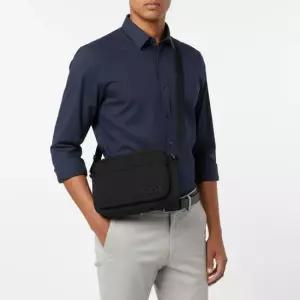휴고보스 HUGO BOSS 26SS REPORTER BAG WITH LOGO PATCH 50558132 001) 로고 패치 리포터 백)