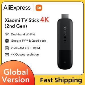 샤오미 TV 스틱 4K (2세대) 구글 2GB 듀얼밴드 Wi-Fi 6 블루투스 5.2