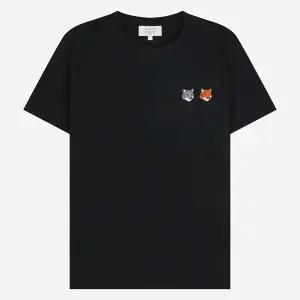 메종키츠네 6S OW011CFKJ7026 P190 더블 폭스 여성 반팔 티셔츠 앤트러사이트