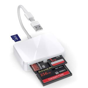 SD 카드 리더 4 IN 1 /CF C /TF MEMROY TO USB /MS 어댑터 DS-IO