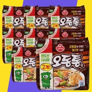 오뚜기 오동통면(5개입) x 8팩(총40개입