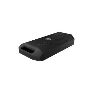 Corsair EX400U 서바이버 4TB USB4 외장 SSD u2013 최대 4000MB/s, IP55 러기드 드라이브, PC용 플러그 앤 플레이, 및 블랙