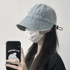 데님 버킷 모자 여성 캐주얼 스트링 데일리 벙거지 패션 아웃도어 여행 야외 활동 바캉스 나들이 휴가 챙