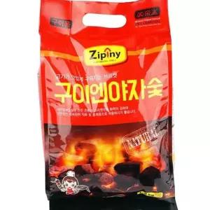 캠핑용 야자 숯 취사용 고화력 야외용 바베큐 야자 숯 장시간 불멍 화로대 그릴 숯불 고기