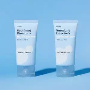 [에뛰드][듀오세트] 순정 디렉터 수분 선크림 50ml+50ml