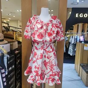 핏앤플레어패턴숏원피스/ER2JO501_BP