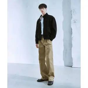 DRAW FIT [서강준 PICK]와이드 밴딩 치노 팬츠 [BEIGE]