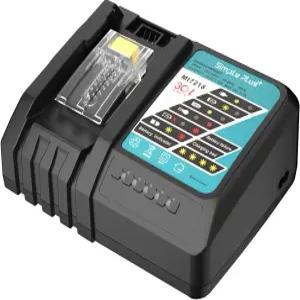 마키타 리튬 이온 배터리 BL1850 LED 스크린 교체용 충전기 14.4V 18V