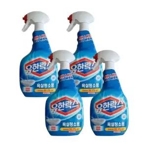 락스 욕실 청소용 600ml x 4개