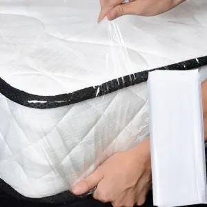 싱글이사포장매트리스커버 비닐매트리스비닐 투명가구보호침대커버 120x240cm
