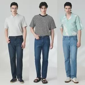 뱅뱅 26SS 남성 여름 라이크라 스트레이트 데님 3종