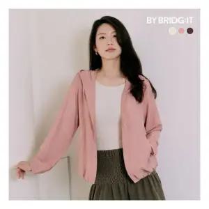 바이브리짓 런칭가 69,900 인견 블렌드 릴렉스 후드 자켓 3종